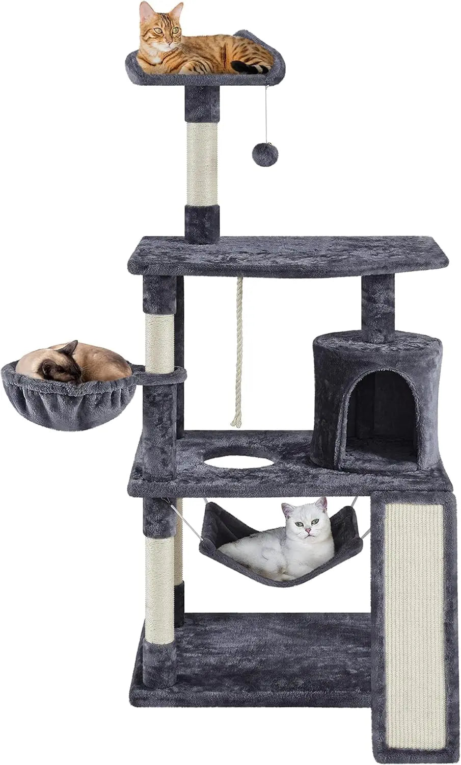 Cat Tower for Indoor Cats 63.5inch. Scratching Posts