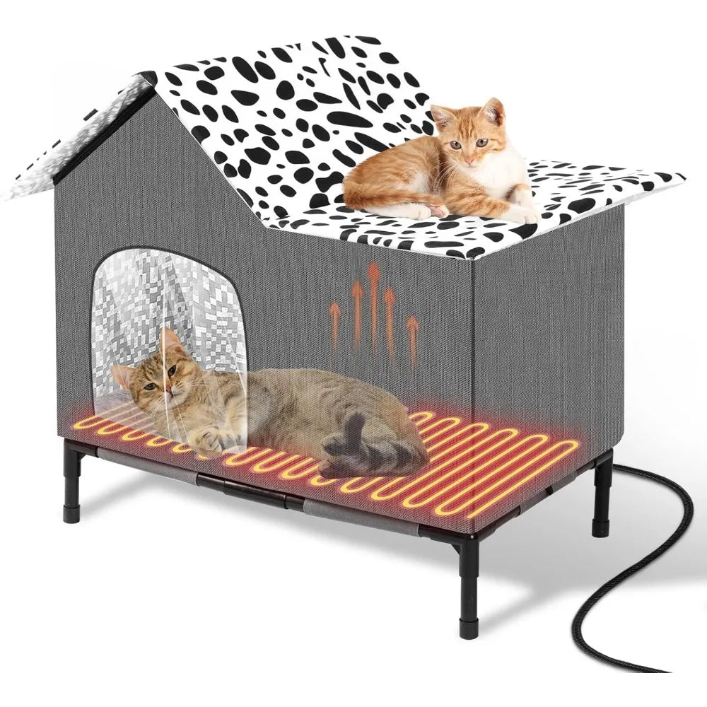 Cat Houses for Outside Cats, Insulated, Heated, Weatherproof.