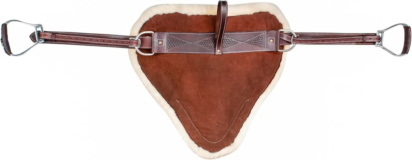 PREMIUM HORSE RIDING BAREBACK PAD WITH STIRRUPS