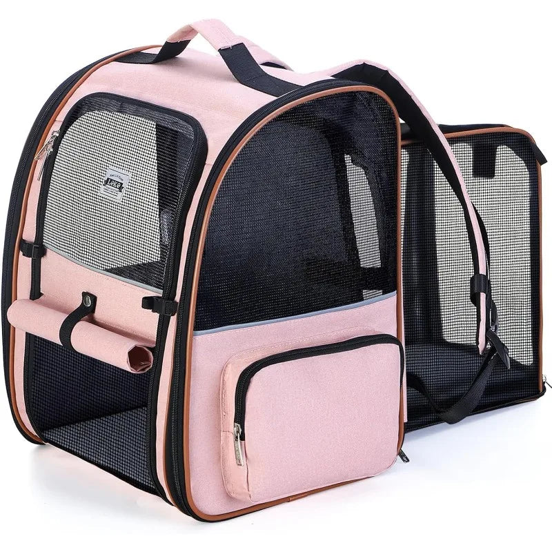 Foldable Expandable Pet Carrier Backpack