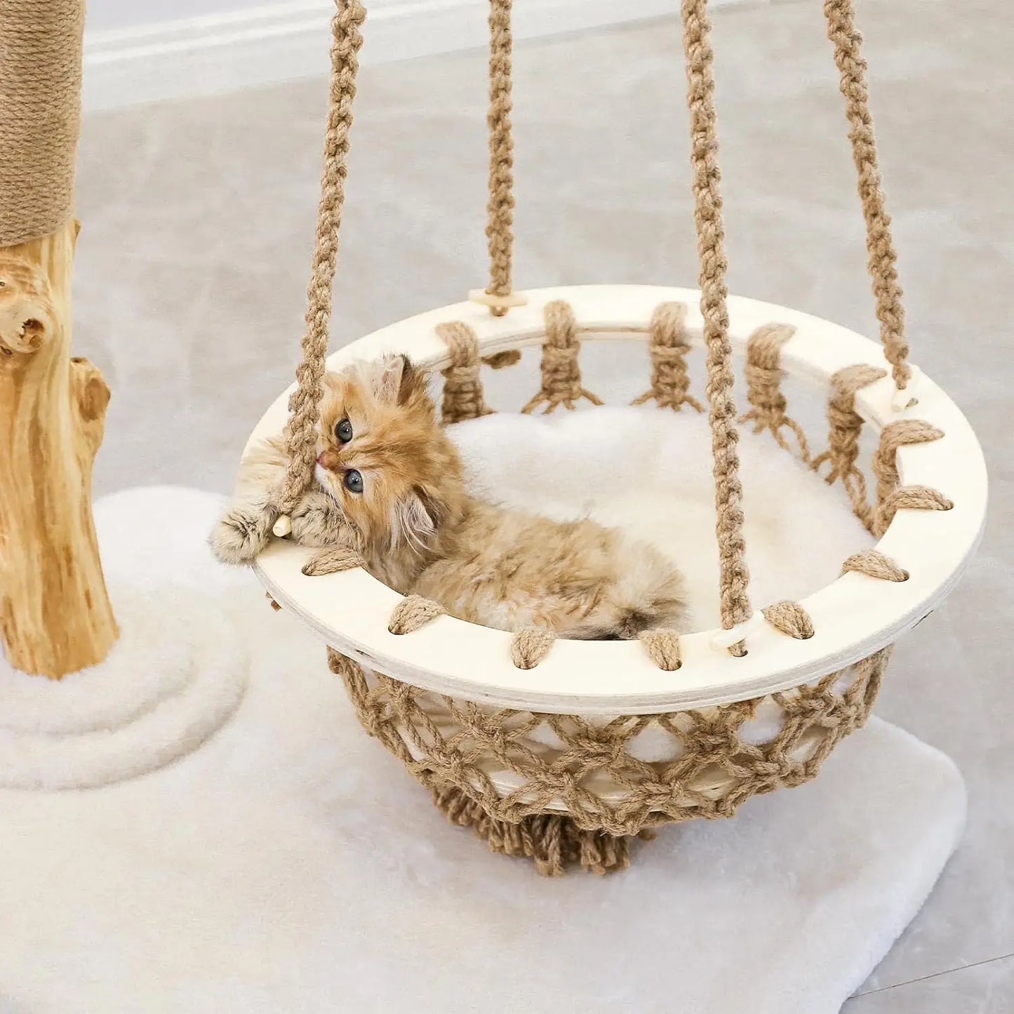 Modern Cat Tree for Indoor Cats. Washable