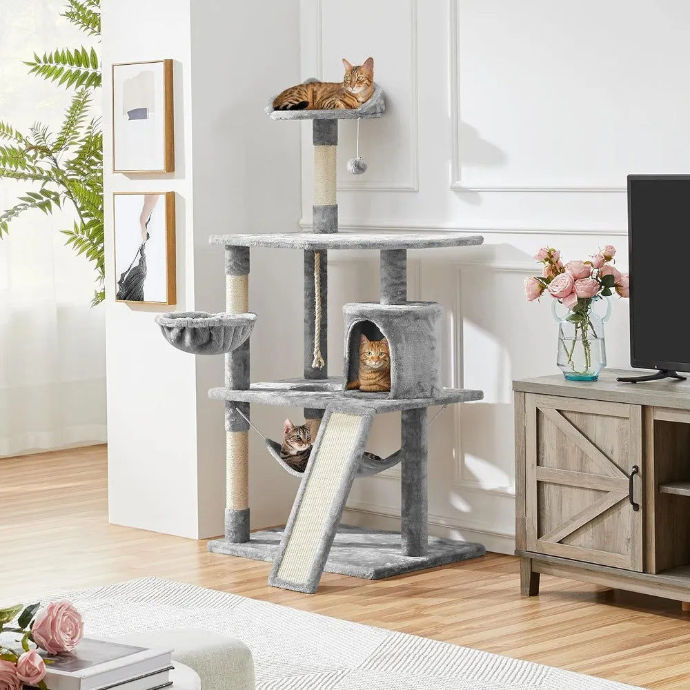 Cat Tower for Indoor Cats 63.5inch. Scratching Posts