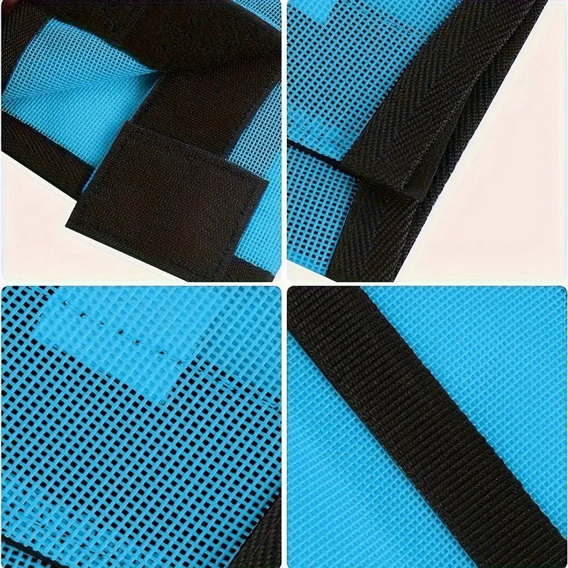 4-Pack Breathable Mesh Horse Fly/Anti-Mosquito Protection Sleeves for Horses - One Size Fits All (18.5"x14.2"x14.2")