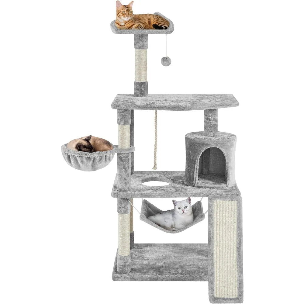 Cat Tower for Indoor Cats 63.5inch. Scratching Posts