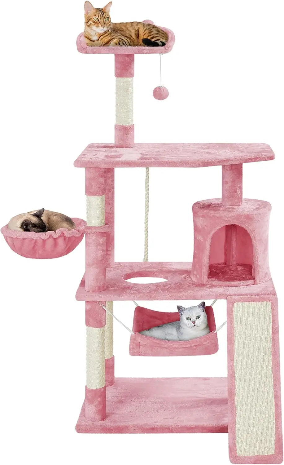 Cat Tower for Indoor Cats 63.5inch. Scratching Posts