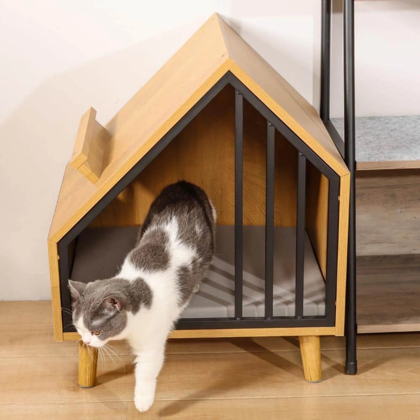 Wooden Cat Condo