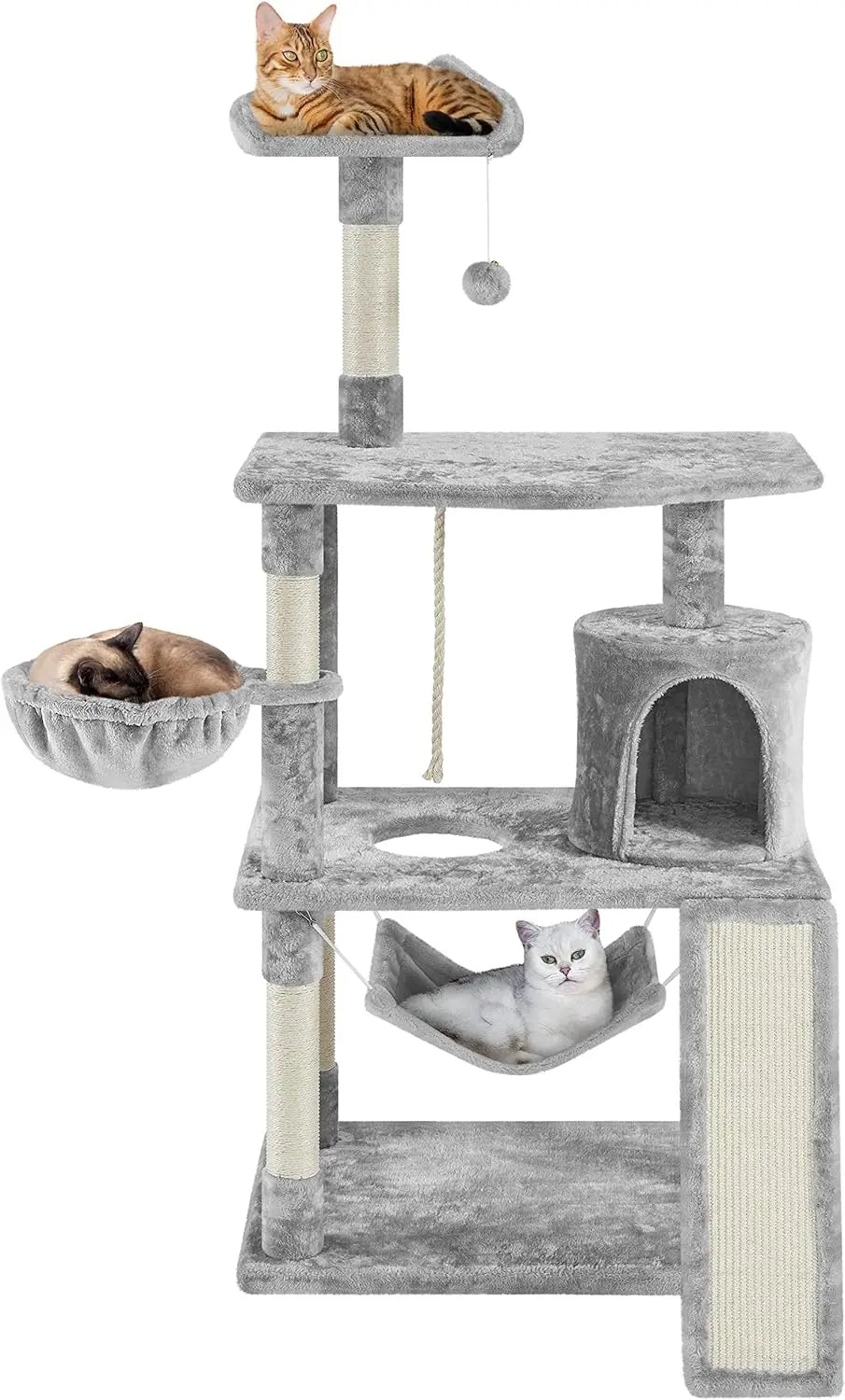 Cat Tower for Indoor Cats 63.5inch. Scratching Posts