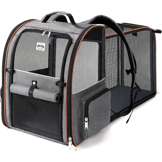 Foldable Expandable Pet Carrier Backpack